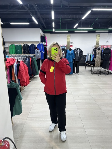 Спортивный костюм SofiCo черный, красный