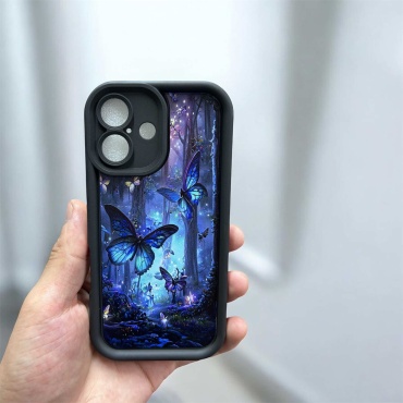 Чехол для Apple iPhone 16 Plus черный