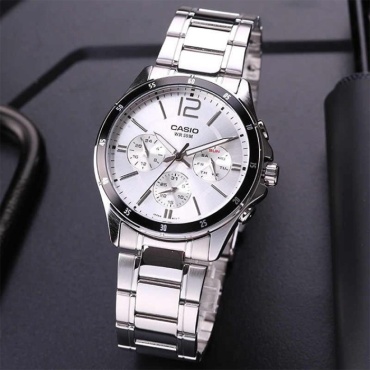 Кварцевые CASIO MTP-1374D-7AVDF нержавеющая сталь