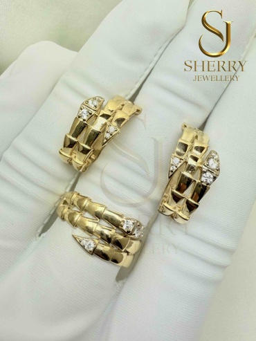 SHERRY 0361 вес 7.63 г золото, фианит