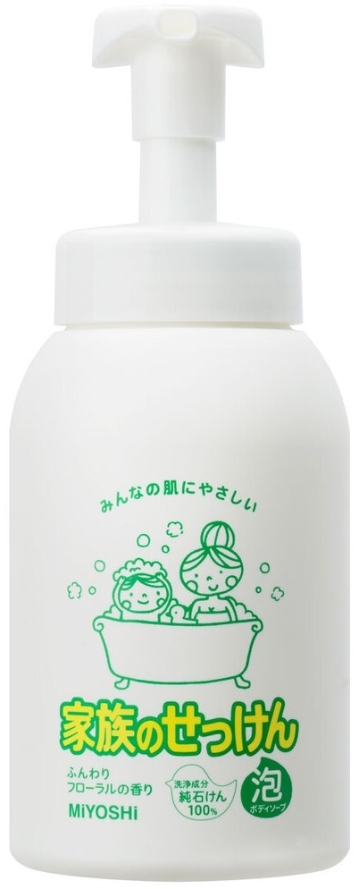 Miyoshi Additive Free Bubble Body Soap пенка 600 мл