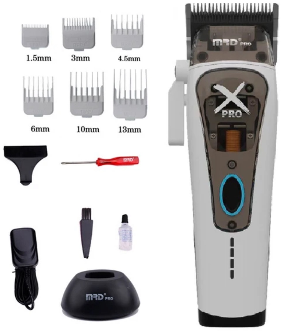 MRD машинка для стрижки VECTOR (X PRO) HC-999C белый