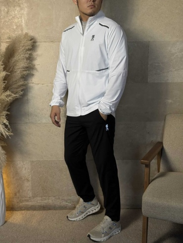 Спортивный костюм ABAY FASHION черный, белый