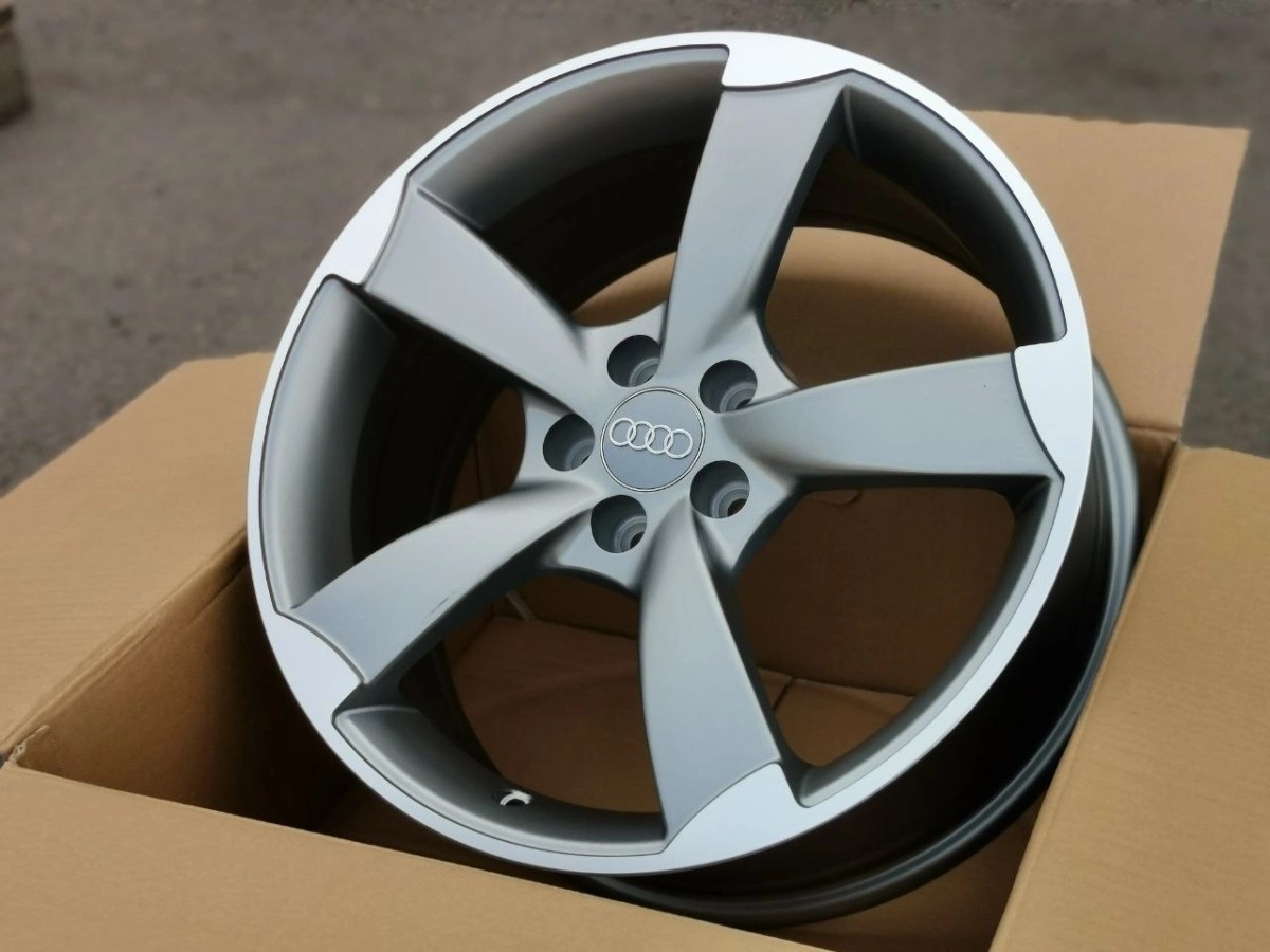 Audi-5069_7 7.5x17/5x112 D66.5 ET35 4 диска черный, серебристый, графит