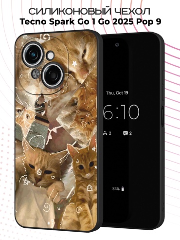 Чехол для TECNO Spark Go 1, Spark Go 2025 рисунок