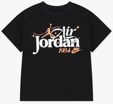 Футболка Jordan черный, белый