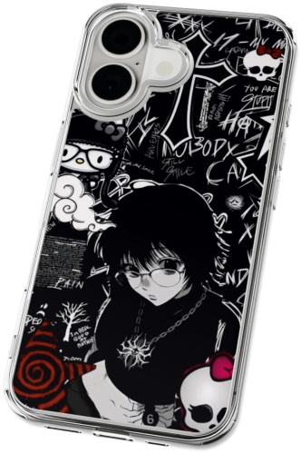 Чехол Mcover для Apple iPhone 16 Plus рисунок