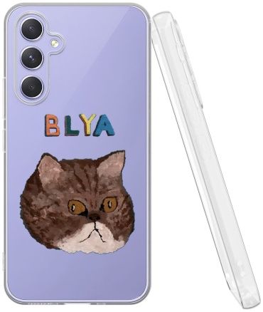 Чехол Mcover для Samsung Galaxy A55 рисунок