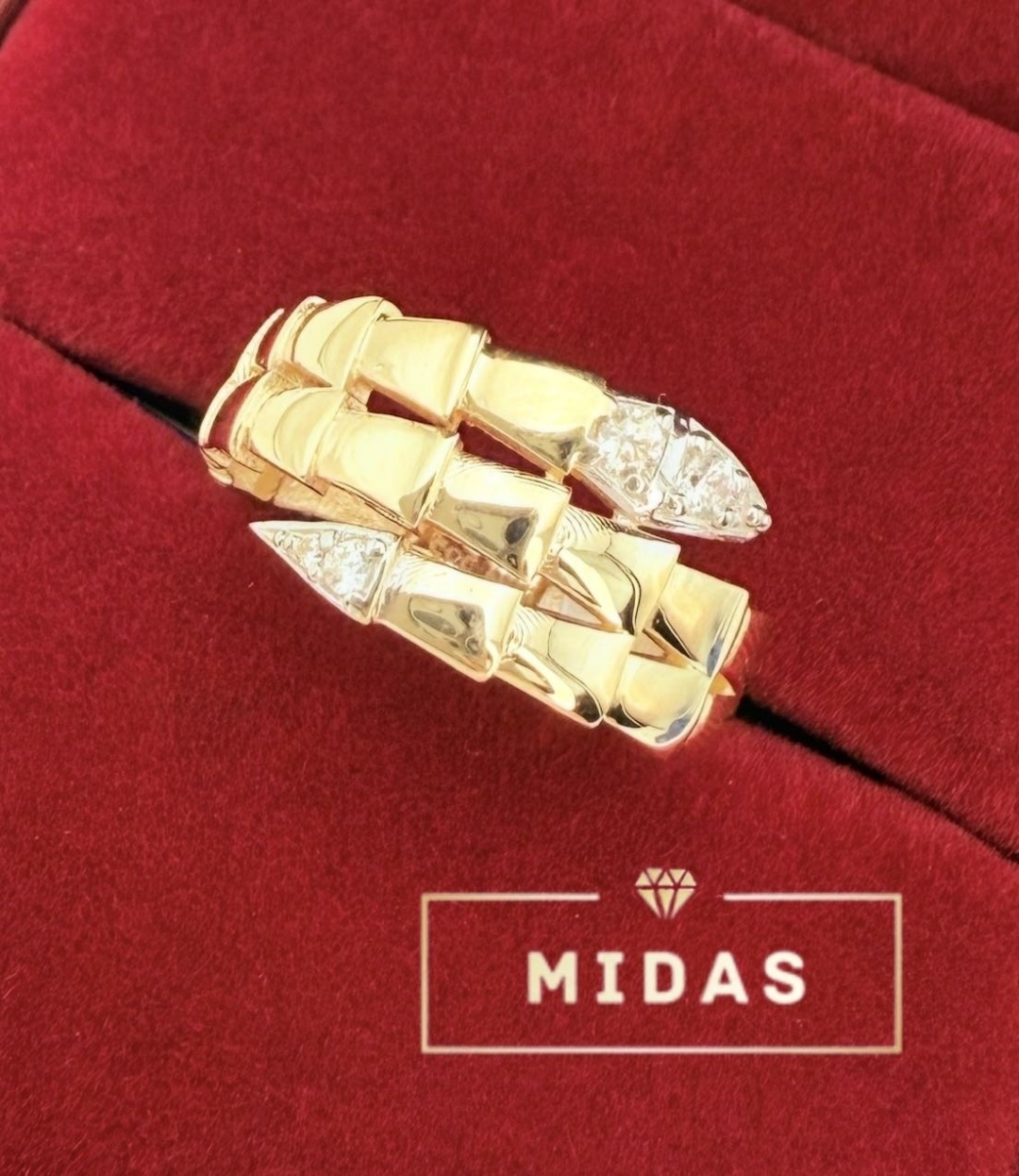 MIDAS 49087569 размер 19.5 вес 2.01 г золото, без вставок