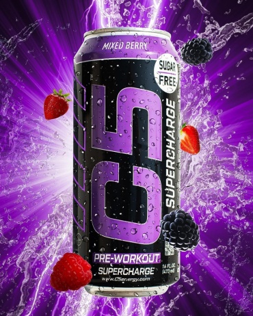 Ultramade Nutrition C5 Supercharge Mixed Berry (ягодный микс) 473 мл