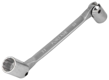 Forsage ключ трубчатый шарнирный 20x22 мм F-7522022, 1 шт