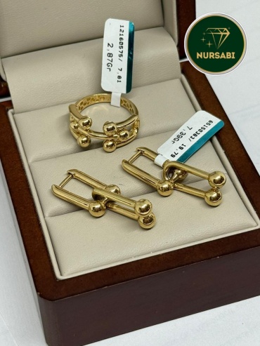 NURSABI 64333887 вес 10.26 г золото, без вставок