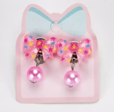 Клипсы Fashion Jewellery пластик, без вставок