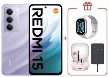 REDMI 15 8 ГБ/256 ГБ фиолетовый + подарок