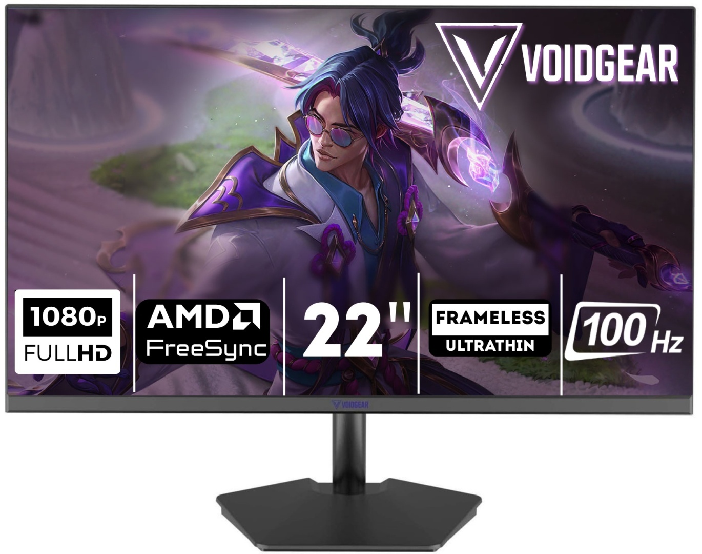 Монитор 21.5" VOIDGEAR VG215F10 черный