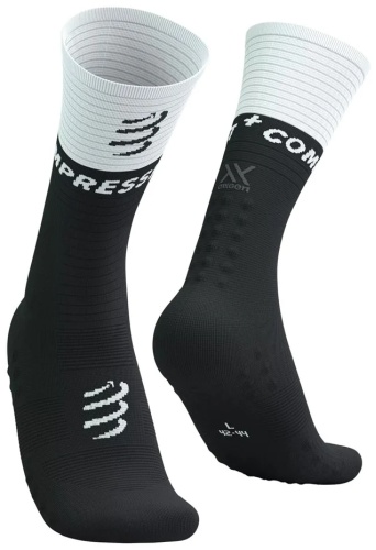 Носки Compressport 1 пара черный, белый T1 (35-38)