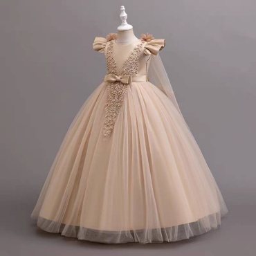 Нарядное платье FASHION бежевый