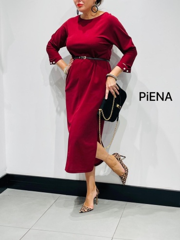 Вечернее платье PIENA бордовый