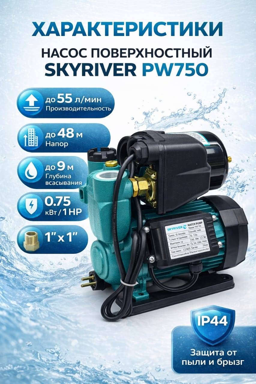 Высоковакуумный насос Skyriver PV750