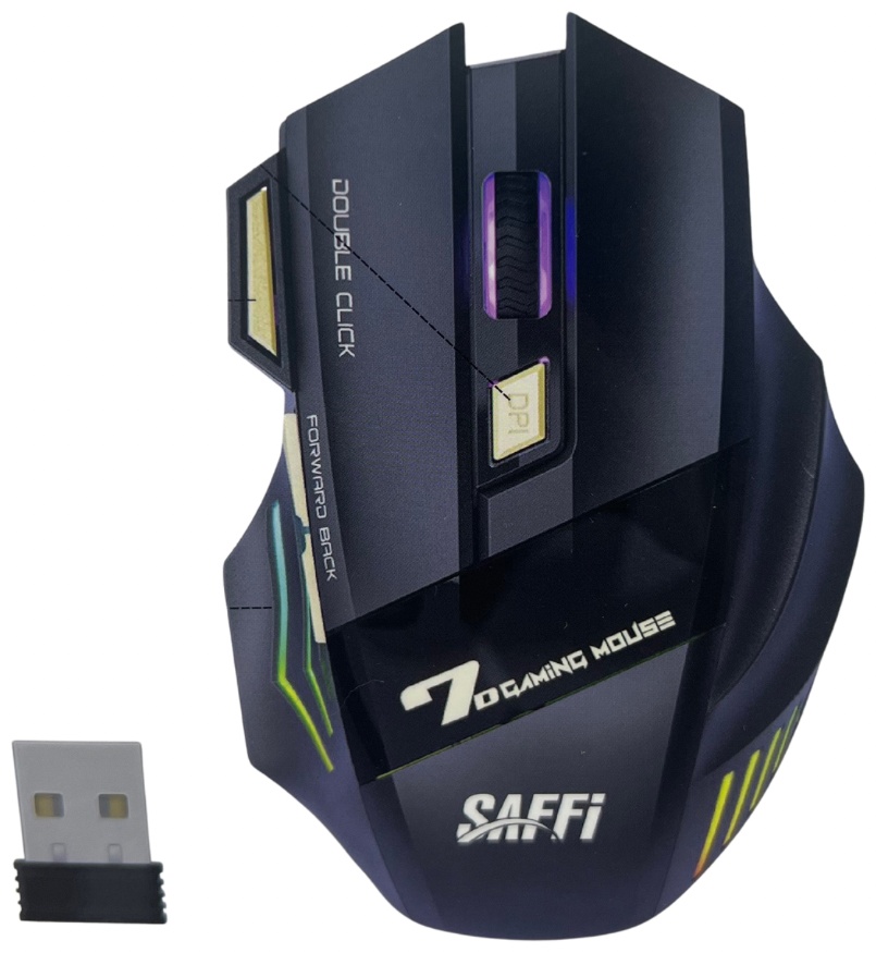 Мышь SAFFI SM-009 черный