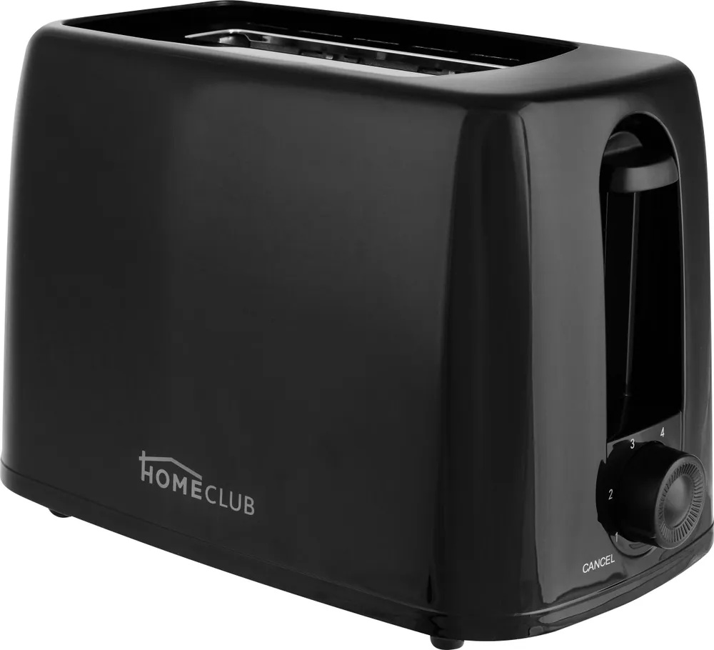 Тостер HOMECLUB TA01116-GS/TA1070-GS черный