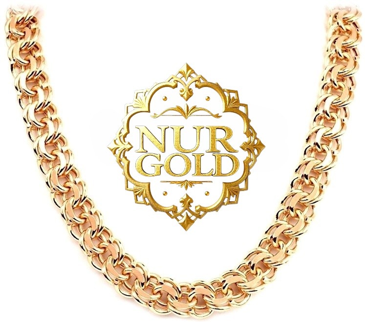 Sabina Gold NUR-SEP-087 длина 50 см, вес 4.97 г золото, плетение бисмарк