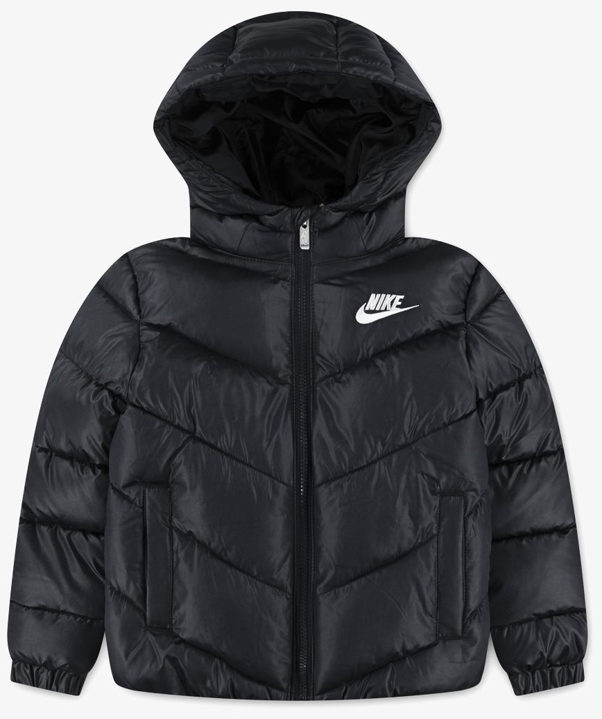 Демисезонная куртка Nike черный, белый
