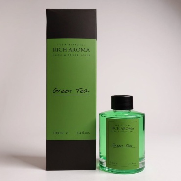 Диффузор с палочками RICH AROMA Зеленый чай 100 мл
