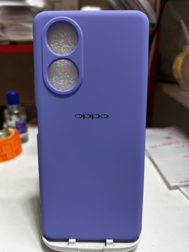 Чехол для OPPO A58 сиреневый