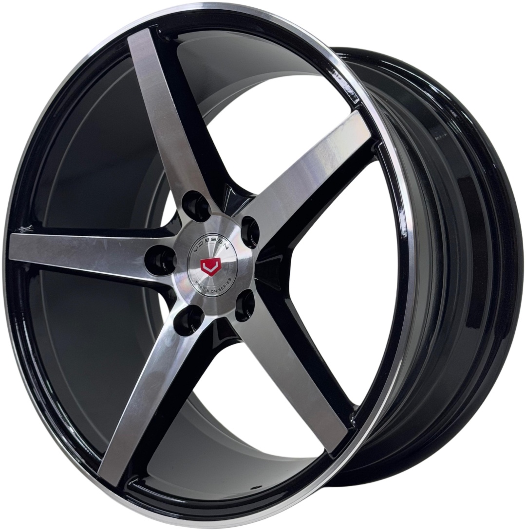 Yixing 5123WW 8x17/5x114.3 D73.1 ET38 4 диска черный, хром