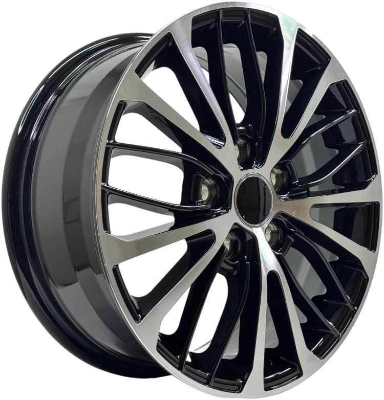 Top Grade 5343WW 6.5x16/5x114.3 D60.1 ET45 4 диска черный, серебристый
