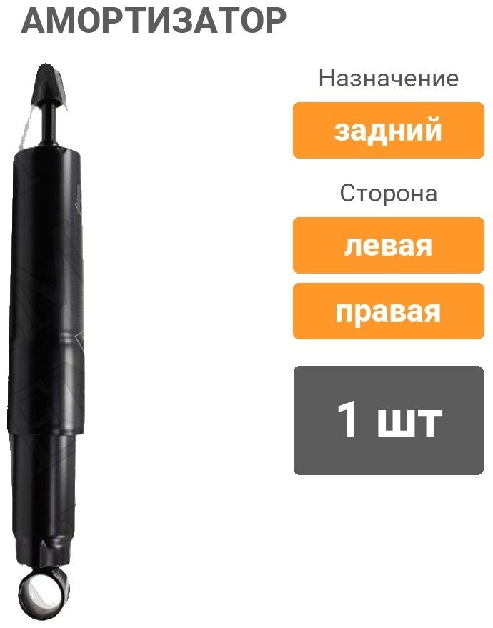 Амортизатор BAIKOR задний BKSA0052 1 шт