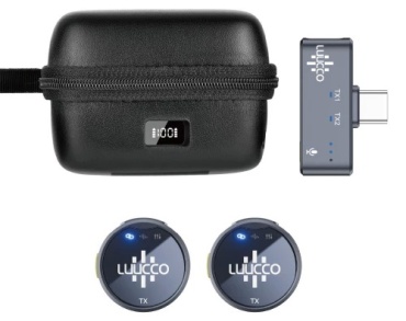Микрофон LUUCCO AirWave K2 серебристый