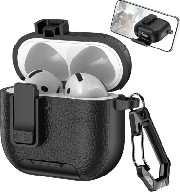 Чехол BOGEMA для Apple AirPods 3 черный