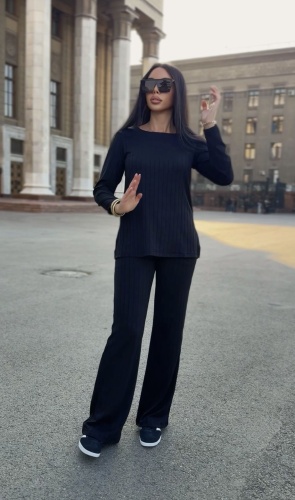 Костюм повседневный LALINA FASHION BRAND черный