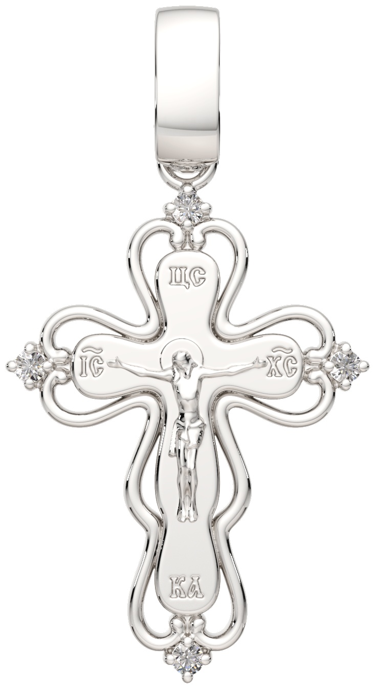 Крестик Lucente Silver ZO-0440687.ZZ.REL вес 2.51 г серебро, фианит