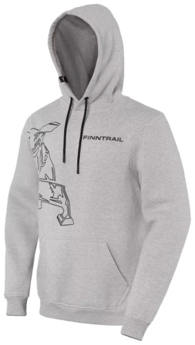 Худи Finntrail серый
