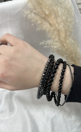 SANDARA silver 25500 длина 20 см, вес 60 г серебро, плетение обод