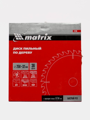 Пильный диск по дереву 4044996081649, 250x32 мм, 36Т