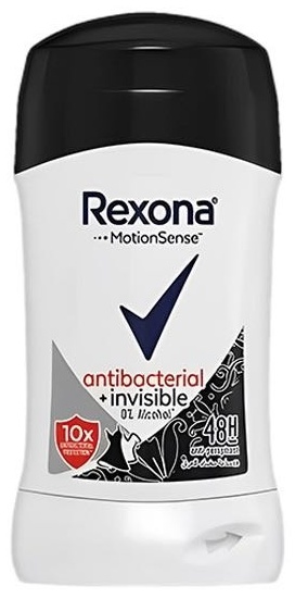Rexona Antibacterial Invisible антиперспирант для женщин 40 мл