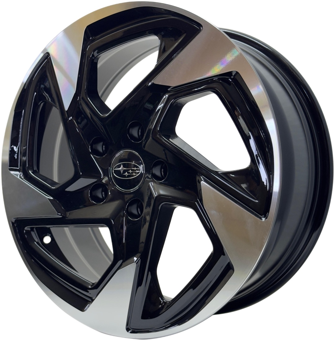 Yixing 1156 WESTWHEELSSHOP 7x17/5x114.3 D67.1 ET55 4 диска черный, хром