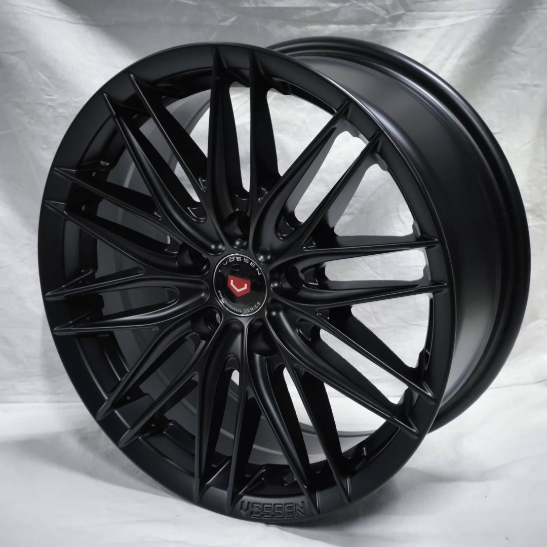 Vossen 2078 7x16/5x100 D57.1 ET35 4 диска черный матовый
