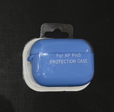 Чехол Silicone Case для Apple AirPods Pro 3 голубой