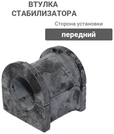 SAT втулка стабилизатора ST-48815-51010