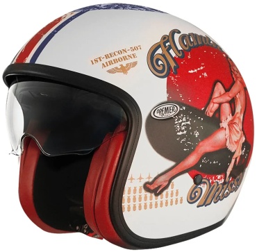 Premier Vintage Pin Up белый, белый матовый, красный L