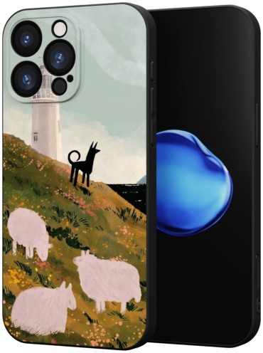 Чехол Mcover для Apple iPhone 16 Pro Max рисунок