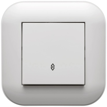 Выключатель клавишный Ovivo Loft Natural, белый
