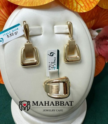 Mahabbat 209-195 вес 8.24 г золото, без вставок