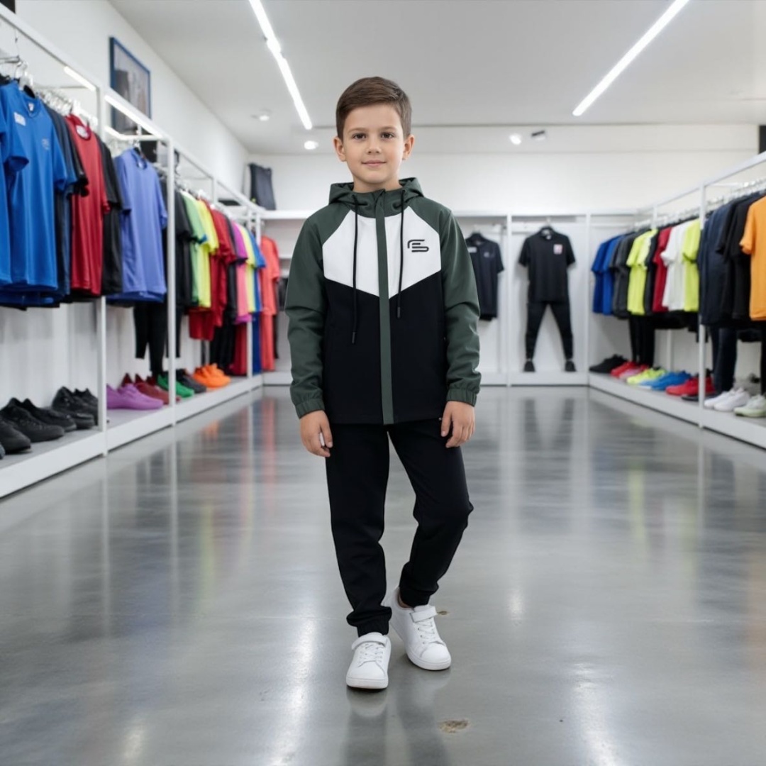 Спортивный костюм STARLAND черный, хаки