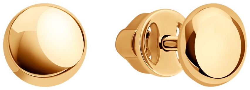 Пусеты SOKOLOV EAR-SO-585-217086 вес 1.02 г золото, без вставок